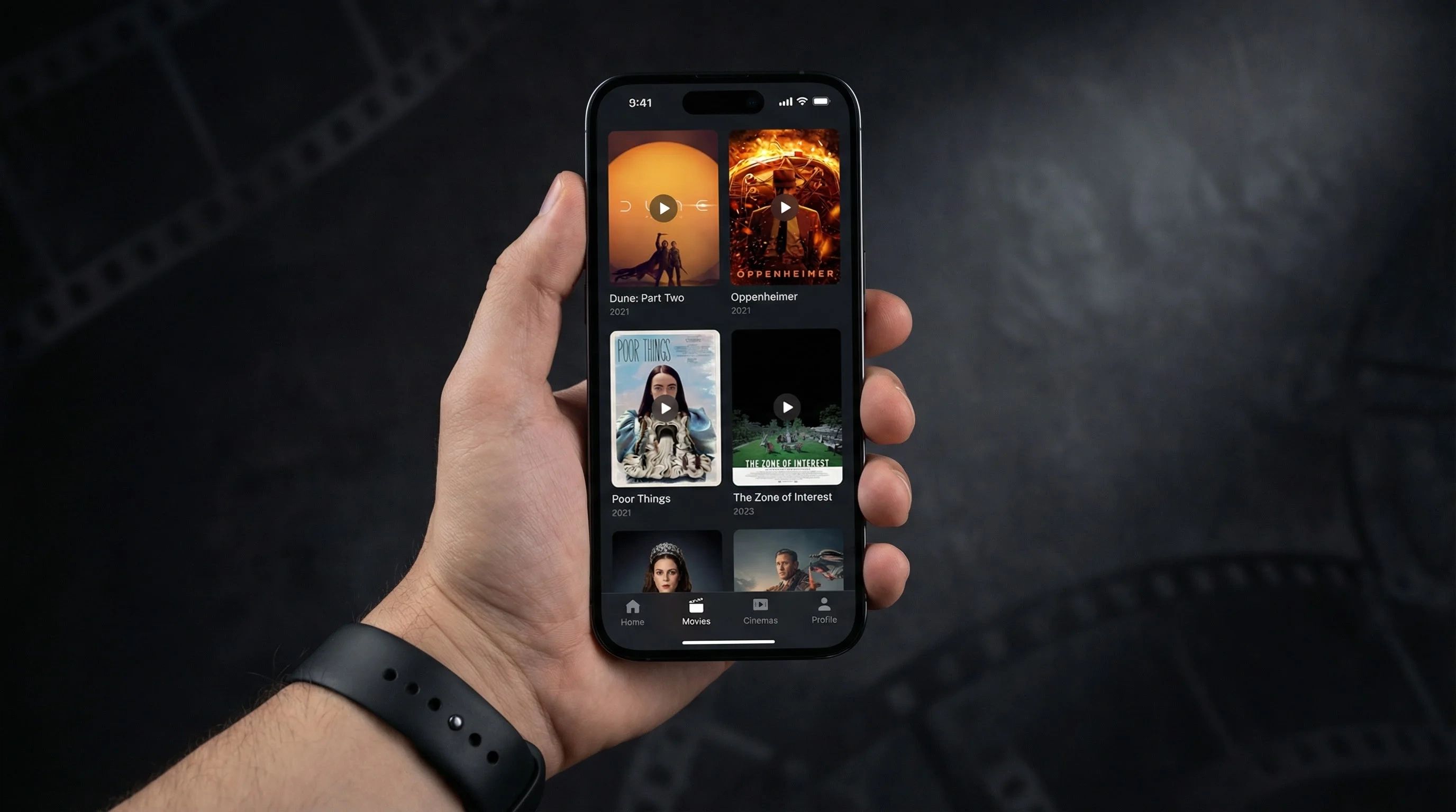 按摩小子移动端APP界面展示